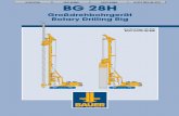 Grodrehbohrgert Rotary Drilling Rig - CF   Rotary Drilling Rig ... Technische Daten Technical specifications ... Drilling equipment Freefall main winch