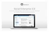 Social Enterprise 2 - beb-ev.de · PDF fileSocial Enterprise 2.0 Ein sozialer Bildungsträger implementiert ein soziales Netzwerk zur internen Unternehmenskommunikation JustConnect