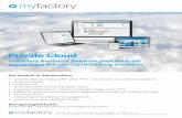 Private Cloud -  · PDF file  Einsatzmöglichkeiten für derzeit marktübliche Cloud-ERP-Systeme Vorteile der myfactory Private-Cloud-ERP-Lösung myfactory-ERP