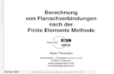 Berechnung von Flanschverbindungen nach der Finite ... AD 2000-Merkblatt B7/B8 - DIN EN 1591-1 - VDI 2230-2 - ASME Section VIII Div.1 App.2 und VIII Div.2 App.4.16 ... AD 2000 B7/B8