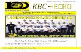 KBC Echo - Kohlscheider BC 1913 e.V. · PDF fileKohlscheider BC 1913 e.V. KBC ECHO 3 EINWURF Liebe Gäste, Freunde und Vereinsmitglieder des Kohlscheider BC Impressum : Stadion ...