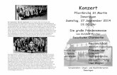 Konzert - inneringen.de€¦ · Stadtkapelle Albstadt-Tailfingen, sein Hauptinstrument ist das Waldhorn. 2011 absolvierte er erfolgreich den Kurs zum Vizechorleiter.