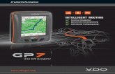 Bike GPS Navigator - VDO : HomeŸenkarte VDO GP˜-Modelle mit NAVTEQ-Straßenkarten für D/A/CH B Die VDO GP˜-Modelle werden mit Navteq-Straßenkarten für Deutschland, Österreich