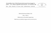 Amtliche Bekanntmachungen der TU Bergakademie …tu-freiberg.de/sites/default/files/2016-18-2_mhb_ma_wirt...Ahmed, Tarek: Reservoir Engineering Handbook, Elsevier, 2001 Towler, Brian