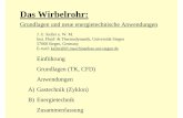 Das Wirbelrohr Grundlagen - Department Maschinenbau · Experimental setup for expansion of compressed air in a vortex tube by Ranque & Hilsch. Massenbruch des Kaltluftstromes (y ...