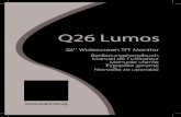 Q22 Manual cover - Gericom Support & Downloaddownload.gericom.com/monitor/Q26/Q26_Lumos_Manual.pdf · DEUTSCH Q26 Lumos 2 • Wenden Sie sich an Ihren Händler oder bitten Sie einen