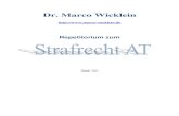 Strafrecht_AT.pdf - Dr. Marco Wicklein · Skript Strafrecht AT Inhaltsverzeichnis III. Verteidigungswillen..... 20