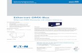Ethernet-DMX-Box - zero88.comzero88.com/de/datasheets/1_Universe_Ethernet_Box Datenblatt DE_Rev2... · Wenden Sie sich an die nächste Eaton Niederlassung: Usk House, Lakeside, Llantarnam