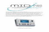Das neue Player/Expandermodul KETRON MIDJPRO … MIDJPRO is a … ·  · 2017-05-16PLAYER Der MIDJPRO ist mit zwei professionellen Playern ausgestattet, die in der Lage sind, MIDI-,