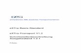 eXTra Basis-Standard eXTra-Transport V1.2 ... · Allgemeine Komponenten [normativ] ... 118 Element Data ... P Profilierung X XML Schnittstelle