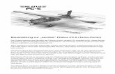 Bauanleitung zur „aerobel“ Pilatus PC-6 (Turbo-Porter) · Bauanleitung zur „aerobel“ Pilatus PC-6 (Turbo-Porter) Der Zusammenbau des Modells der Pilatus ist sehr einfach.
