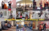 Straßenmusiker in Freiburg 2017 - Der andere ... · März : Jazz Manuche Gipsy Balkanic Quintett mit Adrian Ursuletz April : Ein Violin-Duo wird von einem Passanten am Münsterplatz