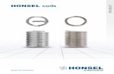 HONSEL coils deutsch - vvg.info · Norm / Spezifikation nach DIN 8140-1 bzw. projektbezogene individuelle Lösung Material A2, alternativ A4 mit Zugfestigkeit min. 1.450 N/mm2 Durchmesser