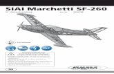 SIAI Marchetti SF-260 - RC Modellbau, Modellbau & …€¦ · 3 DE - Allgemeine Hinweise Da der Firma JAMARA e.K. sowohl eine Kontrolle der Handhabung, die Einhaltung der Montage-