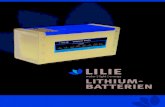 Lilie-Lithium-Batterie ProspektA5hoch V01 essei nr i • MICRO CanBus Eingang • Standard Protokoll ... • IEC 62281, Transportation IEC Compliance • SP 230, Special provision