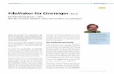 FileMaker für Einsteiger (Teil 2) Die Beziehungskiste – oder: … · ger in Sachen FileMaker. Seit dem Jahr 2000 entwickelt er überwiegend Buchungssysteme im Bereich Städtetourismus