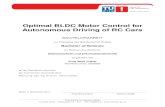 Optimal BLDC Motor Control for Autonomous … BLDC Motor Control for Autonomous Driving of RC Cars ... (rotating part of the motor). BLDC motors can be either "in-runner" or ... (resolver)