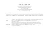 Curriculum Vitae - Universität Hamburg · Curriculum Vitae Prof. Dr. Werner ... Winfried Schmitz, ... ³Die Cicero-Bilder Manfred Fuhrmanns und Christian Habichts vor dem Hintergrund