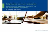 Digitales Lernen adaptiv - bertelsmann-stiftung.de · 5 Inhalt Inhalt Vorwort6 Einleitung8 1 E-Learning für verschiedene Zielgruppen: Eine Lernertypologie 9 2 Ergebnisse der Studie