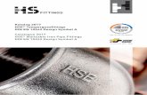 Katalog 2017 DIN EN 10242 Design Symbol A - hs- · PDF fileKatalog 2017 HSE® Tempergussittings DIN EN 10242 Design Symbol A Catalogue 2017 HSE® Malleable Iron Pipe Fittings DIN EN