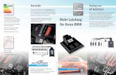 Ausstoß Mehr Leistung für Ihren BMW - bilmodecenter.se · E90/E91 LCI 318d 105/143 300 126/171 360 28 A 320d 535d/xDrive130/177 350 154/210 420 1er M ... F01/F02 730d 180/245 540