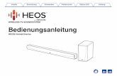 BedienungsanleitungHEOS HomeCinema - Ille Mannheim · Die HEOS HomeCinema-Soundbar kann auch auf einem Rack oder Möbel sowie über oder unter dem Bildschirm positioniert werden.