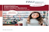 Masterstudiengang International Information Systems · Platform strategies ... Testing of software systems (TSWS) ... OOAD (SS) FLOSS (SS) Electives (Wahlpflichtbereich) 15