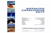 Katalog / Catalogue 2017 - Composite Solutions AG ... hochwertigen Produkten von SICOMIN, Map Yachting, Lange + Ritter, Jesmonite, NautiChem, Nautix, WEICON und vielen weiteren Herstellern