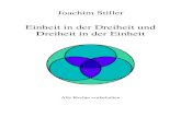 philosophie trinitaet einheit - Homepage von Joachim Stillerjoachimstiller.de/download/philosophie_trinitaet_einheit.pdf · Phänomene ordnen sich nach dem rätselhaften Gesetz: Aktiva