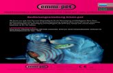 Emmi-pet Anleitung D und E V5 63940316 · Zusammen mit dem Ultraschallgerät für die Zahnreinigung und Maulhygiene, der Emmi-pet, ... Kleiner Aufsatz (für kleine Hunde, Katzen und