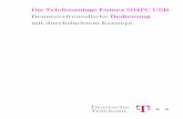 Deutsche Telekom T · • Das Setup der Treibersoftware mit Common ISDN Application Programming In-terface (CAPI) sowie CapiPort, CapiControl und die Einrichtungssoftware.