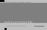 SINUMERIK 840D/840Di/810D Diagnoseanleitung - Siemens … ·  Die Erstellung dieser Unterlage erfolgte mit FrameMaker V 7.0 . Siemens AG 1995-2004. ... (NCK), der PLC und dem