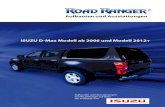 ISUZU D-Max Modell ab 2006 und Modell 2012+ - hoehn.de · Aufbauten und Ausstattungen ISUZU D-Max Modell ab 2006 und Modell 2012+ Aufbauten und Ausstattungen von Road Ranger auf Basis