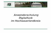 Anwenderschulung Digitalfunk im Hochsauerlandkreis · HSK_KatS HSK_SML OE_Anruf ... HSK_HLB KB_BG_RD Version 1.0 KS_BG_RD 25.03.2016 Thorsten Brolle - Fachdienst 38 ... 7/20/2016