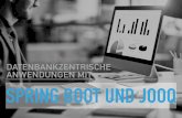 Datenbankzentrische Anwendungen mit Spring Boot und … · Select * from tracks ... @Table(name = "tracks") public class TrackEntity implements Serializable { @Id @GeneratedValue(strategy