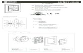 Tastensensor KNX LCD buttons B 2 + 1 MSA0416-C :• 4 x16 A ... · Standards EN 60730-1, EN 60730-2-9 TR Ürün tanım ...