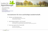 Innovationen für eine nachhaltige Landwirtschaftchile.ahk.de/uploads/media/07_KUBIAK_01.pdfInnovationen für eine nachhaltige Landwirtschaft Wasser und Bewässerung Wasseraufbereitung