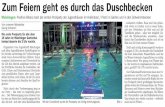 Sindelfingen Zum Feiern geht es durch das Duschbecken 1 …€¦ ·  · 2014-08-07Die erste Poolparty für alle über 16 Jahre im Maichinger Gartenhal-lenbad dauerte bis 2 Uhr nachts.