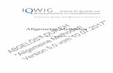 IQWiG - Methoden - Version 4 · Allgemeine Methoden Version 4.2 vom 22.04.2015 Institut für Qualität und Wirtschaftlichkeit im Gesundheitswesen (IQWiG) - i - Methoden . Bibliografische
