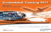 München, 20. bis 22. Juni 2017 - Embedded Testing · D2.1: Codeception Acceptance Tests Roland Golla, Entwicklungshilfe NRW ... Exzellenz im Agile Testing für medizinische IoT-Gerät