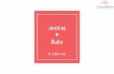 Ruby Jenkins ·  Plugins to check out: Pipeline JUnit Brakeman Cucumber Test Result Docker HTMLPublisher Email-ext