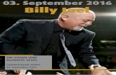 03. September 2016 Billy Joel - commerzbank-arena.de Konzert des Jahrzehnts! Pop-Ikone Billy Joel in Frankfurt Der virtuose Pianoman Billy Joel wird jede Phase seiner beispiellosen
