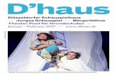 Düsseldorfer Schauspielhaus Junges Schauspiel Bürgerbühne Theater.Post … ·  · 2016-12-09Rheinische Post. Das Projekt wird ... Mr. Handicap — Uraufführung am 25. März —