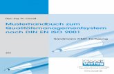 Musterhandbuch zum Qualitￃﾤtsmanagementsystem nach … · Dipl.-Ing. Th. Cloodt Musterhandbuch zum Qualitätsmanagementsystem nach DIN EN ISO 9001 Sandmann CNC-Fertigung Cloodt