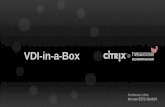 XenApp und Receiver - Grundlagen zur Funktionsweise · • gegründet im Jahr 2008 • Firmensitz in Cupertino, Kalifornien • Erste Version von VDI-in-a-Box im Januar 2009 • Zahlreiche