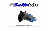 SaHoMa™ mobile ultrasonic nebulizer - equi · SaHoMa™ mobile ultrasonic nebulizer Seite 4 1. Inbetriebnahme der SaHoMa™-II Inhalationsmaske 1.1 Konnektion des Befestigungsriemens