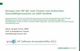 Einsatz von HP QC zum Testen von kritischen ...c.ymcdn.com/.../Vivit2012_HeidelbergCement_QualityCenter.pdf · Einsatz von HP QC zum Testen von kritischen Geschäftsprozessen im SAP-Umfeld