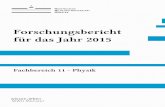 Forschungsbericht für das Jahr 2015 - uni-muenster.de · Förderkennzeichen: PE 1832/5-1 ... Link zum Forschungsportal:  SFB TRR 61 B01 - Strukturierte …