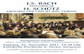 MAGNIFICAT H. SCHÜTA - Evangelische Kirche Königstein · Johann Sebastian Bach (1685-1750) Magnificat Es-Dur (BWV 243a) Ausführende Sopran ... zelnen, als bei den beiden Schlussworten