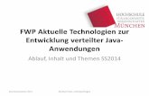 Ablauf, Inhalt und Themen SS2014€¦ ·  · 2018-05-17WebSocket API. Beschreiben Sie ...  SE/spring-framework- ... The Java EE 7 Tutorial Part XI Kapitel 56